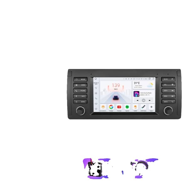 Carplay, navigationssystem, kompatibel med BMW E39 E53 M5 1995-2003,S4 (8Core 4G 32G)