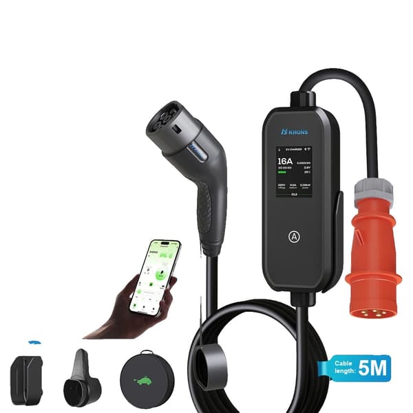 EV-laddare, 11 kW effekt, smart appkontroll,11KW
