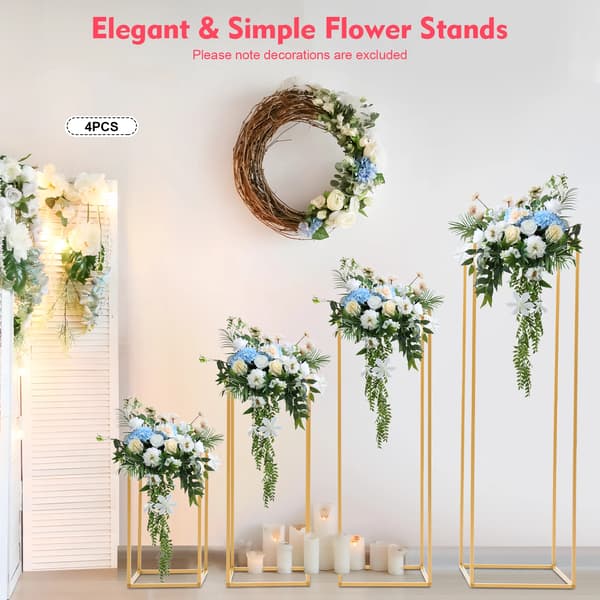 Blomsterstand, Elegant Design, Robust Konstruktion,Guld