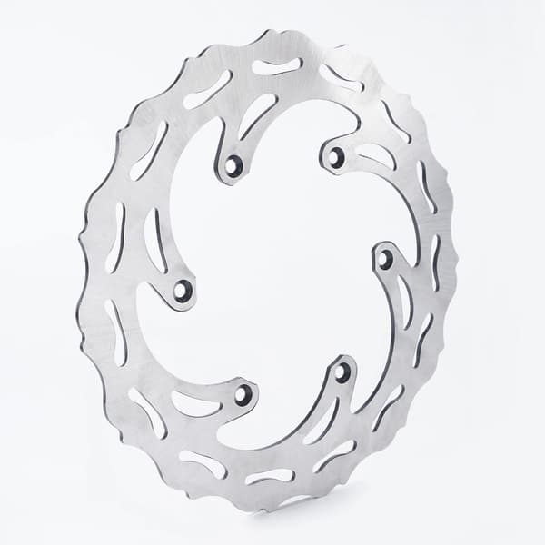 Bremse skive, 249 mm diameter, højtydende rustfrit stål,Sølv