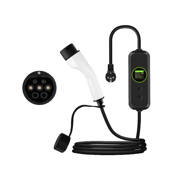EV-ladekabel, 5M længde, IPX5 vurdering,EU stik