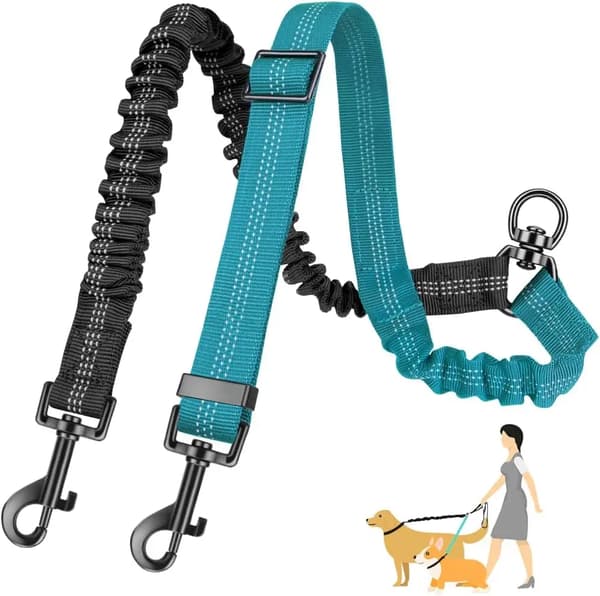 Hundesnor, Dobbelt Design, Stødabsorberende,Blå