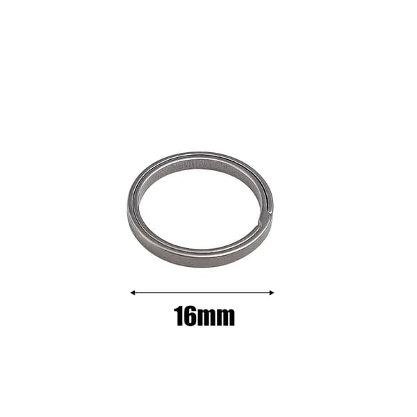 Nøglekæde, Titanium Materiale, Klassisk Stil,10stk, 16mm