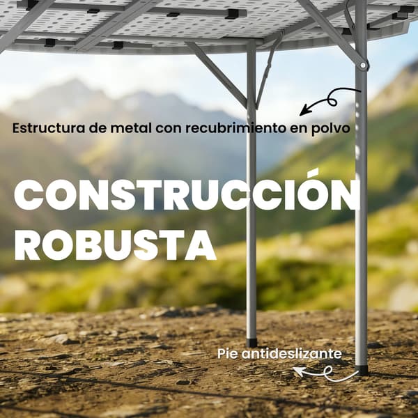 Fällbord, Bärbar Design, Robust Metallkonstruktion, VIT