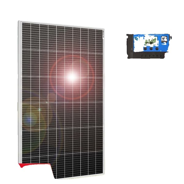 Solpanel, 200W effektudgang, monokrystallinsk design,DSP-200M kit