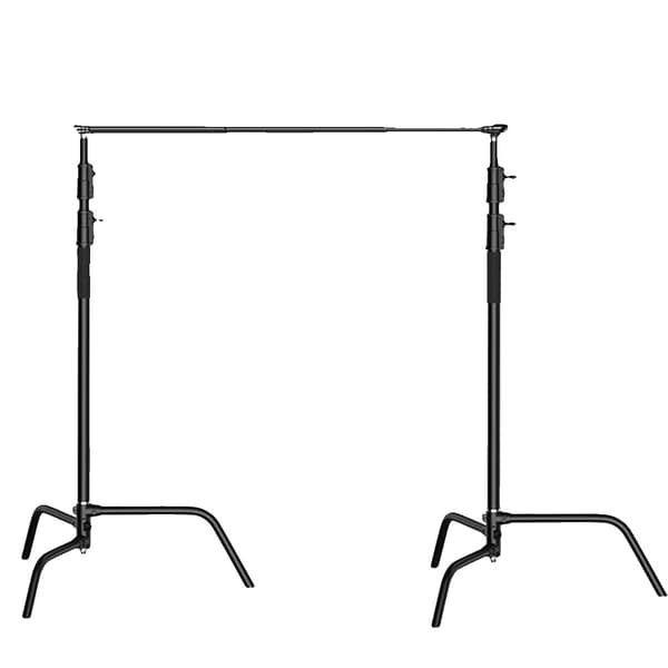 Telescopisk Baggrundsbar, Justerbar Længde, Bærbart Design,3M Kit 260B