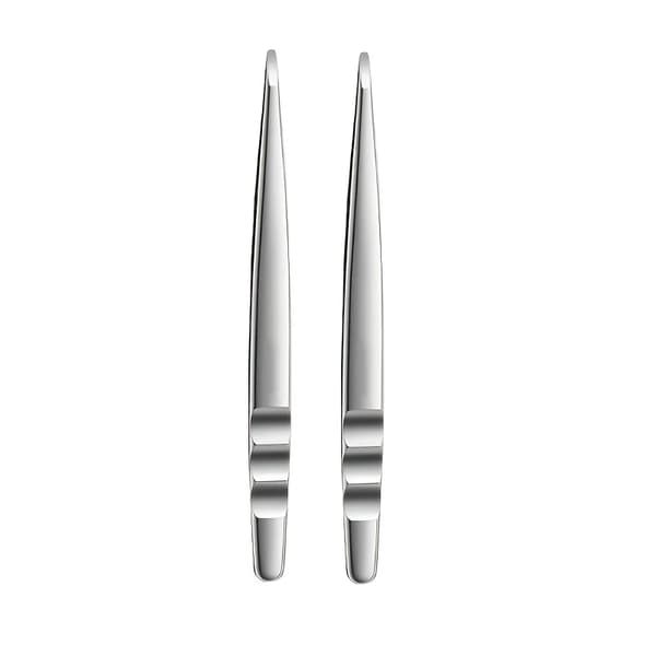 Ögonbrynsplockare, Rostfritt Stål, Precision Grepp,2 PCS