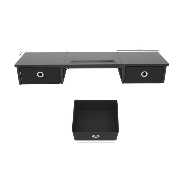 Skärmställ, Ergonomisk Design, Robust Konstruktion,svart