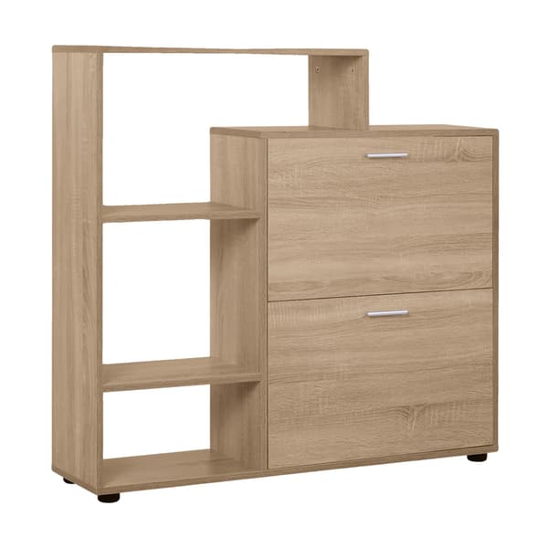 Sko Rack, Trækonstruktion, Minimalistisk Moderne Design,Naturlig