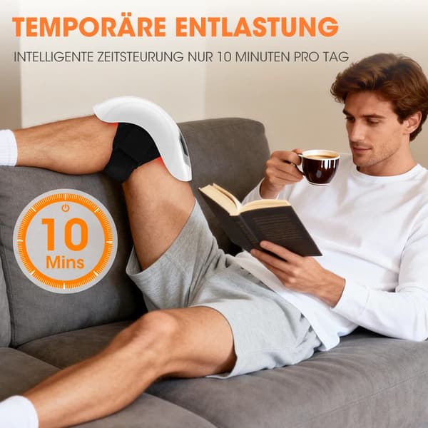 Knæmassager, Elektrisk Opvarmning, Vibrationsterapi,HVID