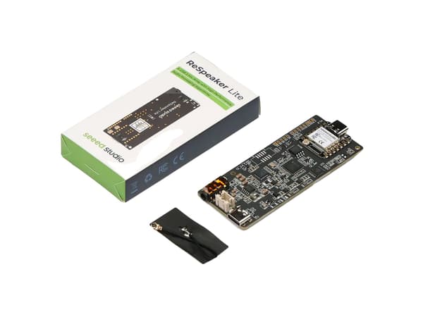 Röstkit, Dubbelmikrofonarray, Kompatibel med ESPHome,reSpeaker Lite