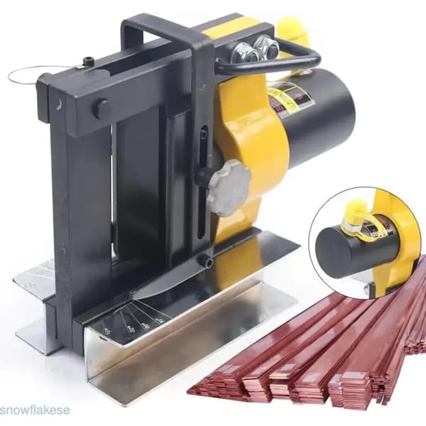 Hydraulisk samlingsskena, 16 tons kapacitet, bärbar design, Gul