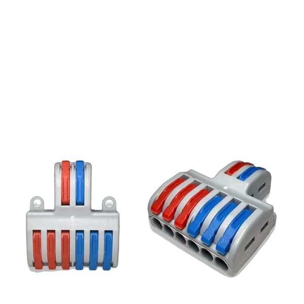 Ledningsforbinder, Push-in Crimp Terminalblok, Alsidig Kompatibilitet,5PCS-a, SQL-62