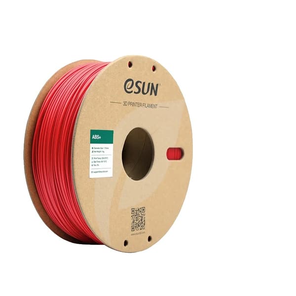 3D-printer filament, ABS-materiale, sammenfiltret design,Rød