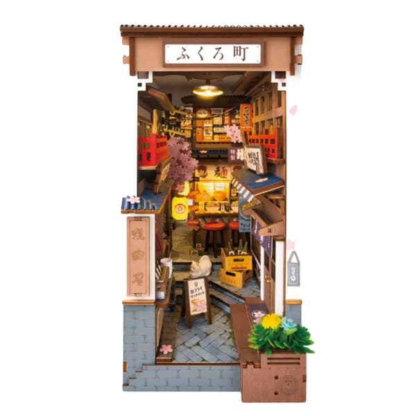 Gör-det-själv Miniatyrdockhus, Blomsterdesign, Lätt Montering,TGB11