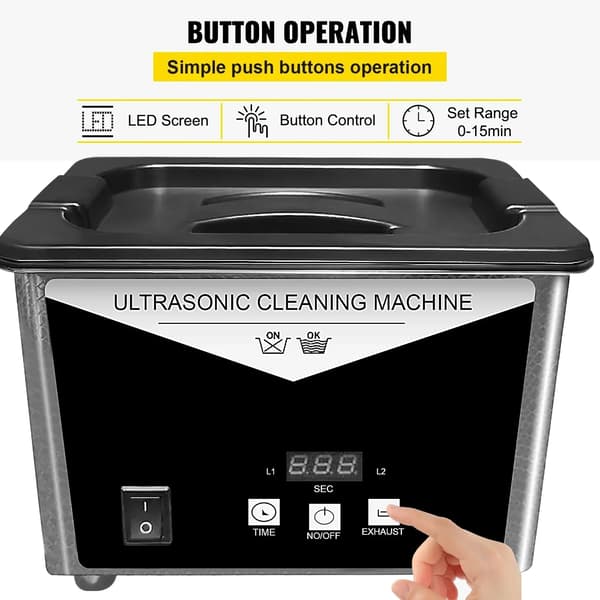 Ultralydrenser, Rustfrit Stål, Justerbar Timer,800ML