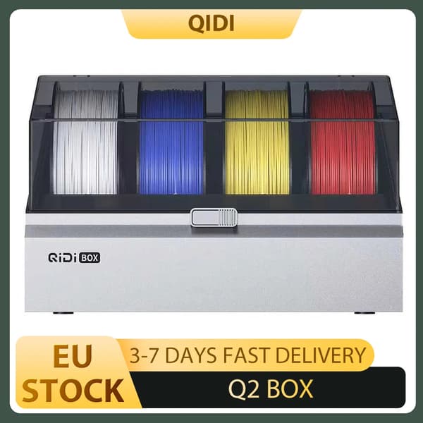 3D Printer Kasse, Multi-Material Printning, Real-Time Filament Overvågning,QIDI Q2 KASSE
