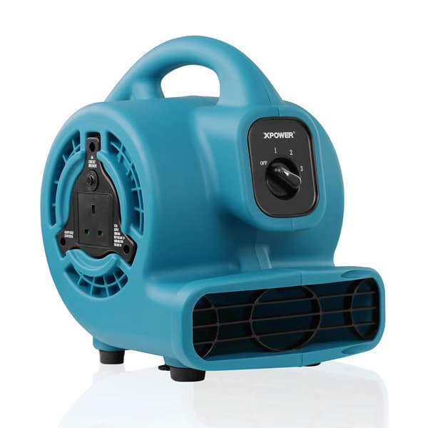 Luftblæser, Høj Luftstrøm, Energi Effektiv,P-80A-BLUE, EU-b