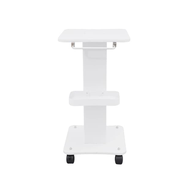 Skönhetsvagn, 360° Hjul, Robust Konstruktion,VIT