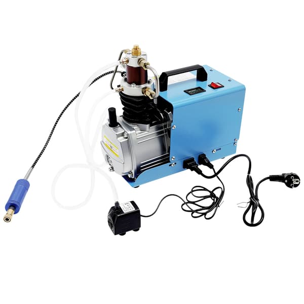 Højtryksluftkompressor, 1800W, 22L/min,EU, Blå