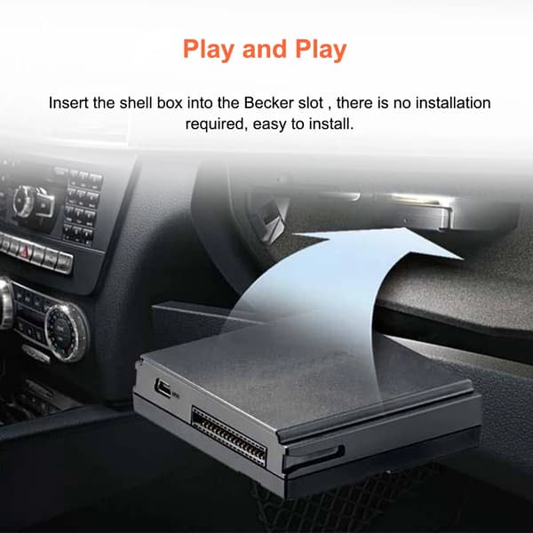CarPlay / Android-modul, trådlös anslutning, enkel installation,NTG 4.5 Becker