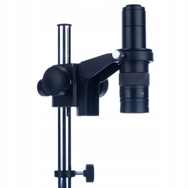 Stereo Mikroskop, HDMI og USB-forbindelse, 4K videoopløsning,45x, sort