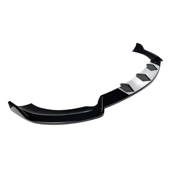 Bumper Lip Splitter, ABS-material, sportig kolfiberlook,hematit