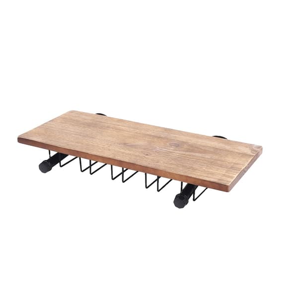 Vinkøler, Vægmonteret, Rustik Design,sort