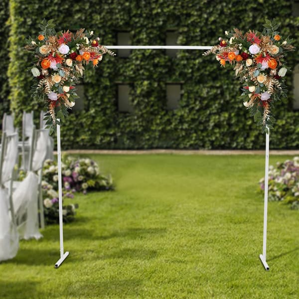 Bröllopsbåge, Enkel montering, Hållbar design, M, VIT