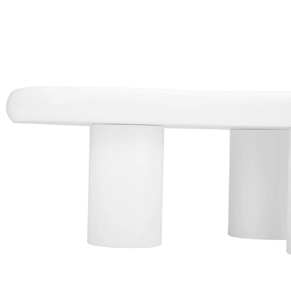 Cafebord, Moderne MDF Design, Letvægts og Alsidig,HVID