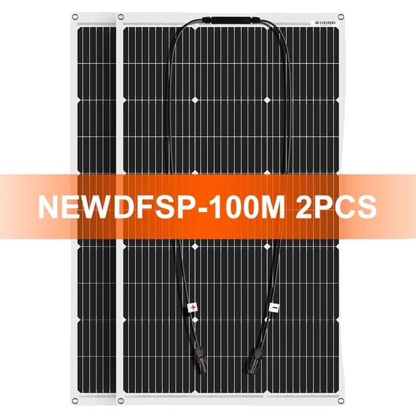 Solpanel, Bärbar, Flexibel Design,200W