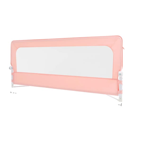 Sängräcke, Fällbar Design, Justerbar Höjd,Rosa