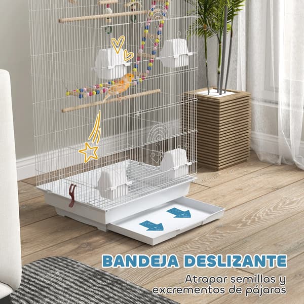 Fågelbord, Flera Ingångar, Hållbar Design, Vit