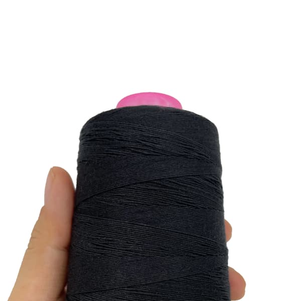 Vævningstråd, 100% Polyester, 890 Yards,1Rulle Sort