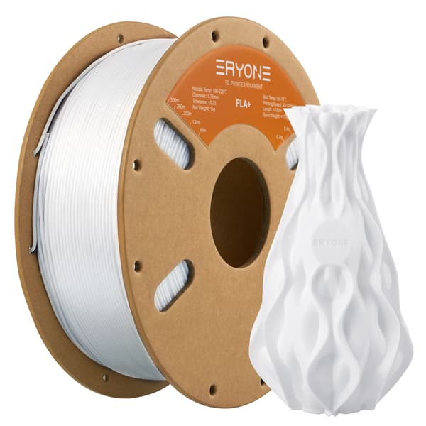 3D-skrivarfilament, PLA Plus-material, hög precisionstolerans,Kall vit filament