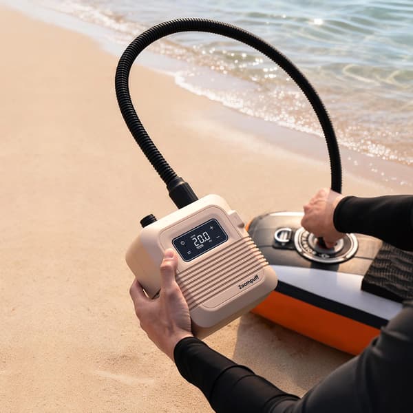 Luftpump, 20PSI Max, Uppladdningsbart Batteri,D27PRO