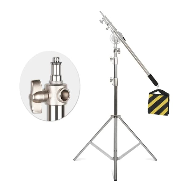 Tripod, Justerbar Højde, Holdbart Rustfrit Stål,Rustfrit Stål Sæt