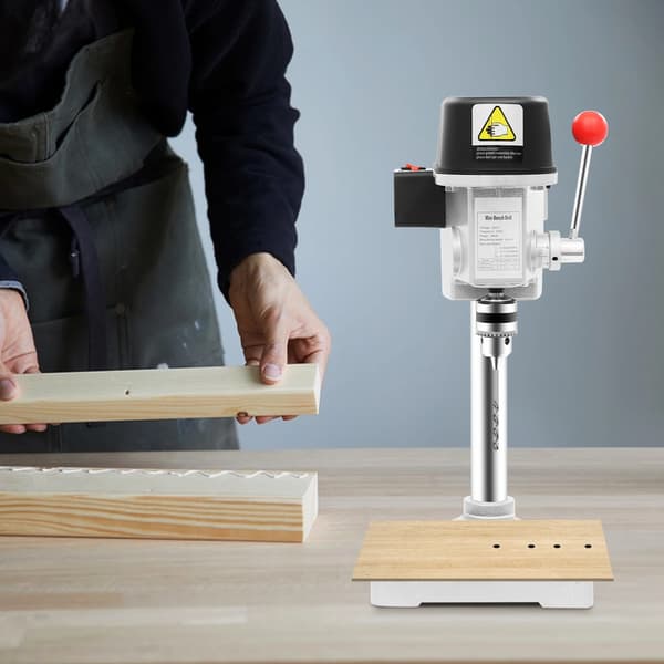 Bärbar Bänkborrmaskin, Hög Precision, Kompakt Design,340W