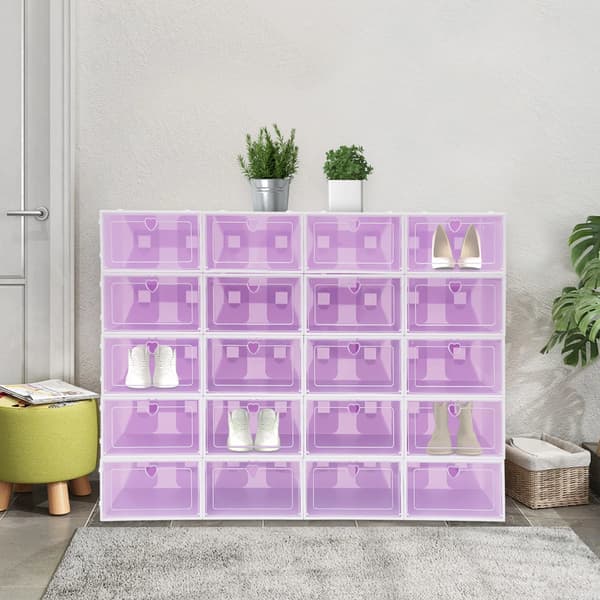 Skoorganisatorer, Stabelbart Design, Holdbare Materialer,LILLA