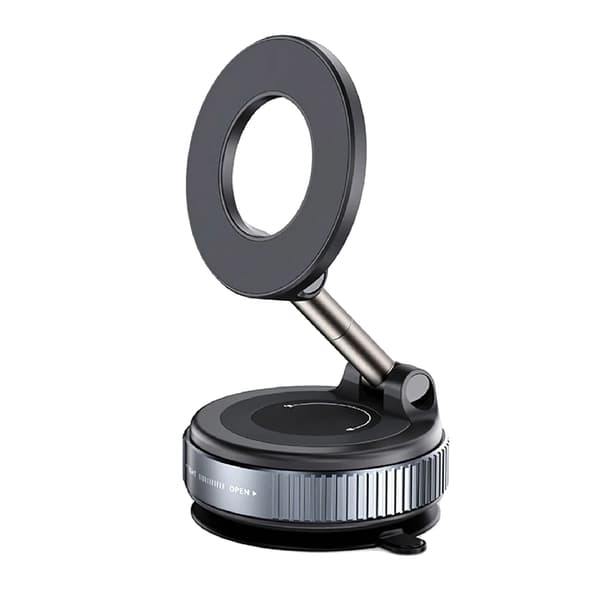 Biltelefonholder, 360° Justerbar, Foldbart Design,sort