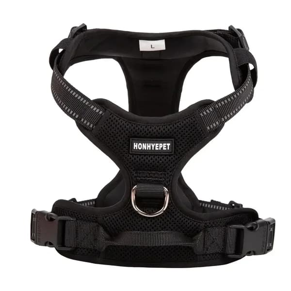 Katte- og hundesele, reflekterende, komfortabelt design,SORT-a, S