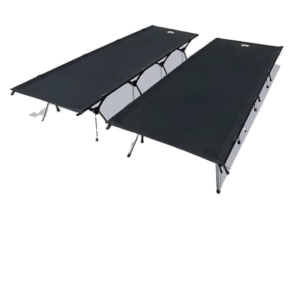 Camping seng, bærbar, hævet design,80cm 32inch