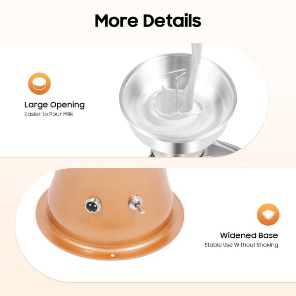 Mjölkgrädde Separator, Hög Effektivitet, Hållbar Design,Silver