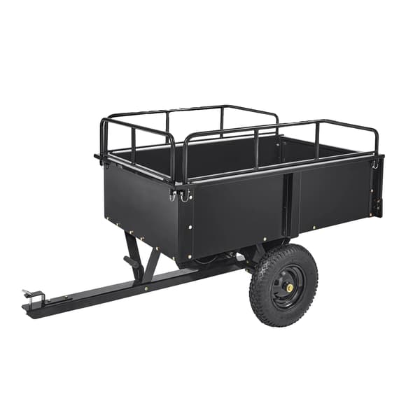 ATV Tömningstrailer, Hög Kapacitet, Användarvänlig Design,12CuFt