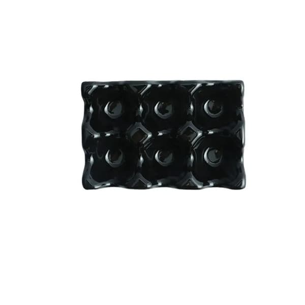 Äggställ, Keramiskt Material, Diskmaskinssäker,svart