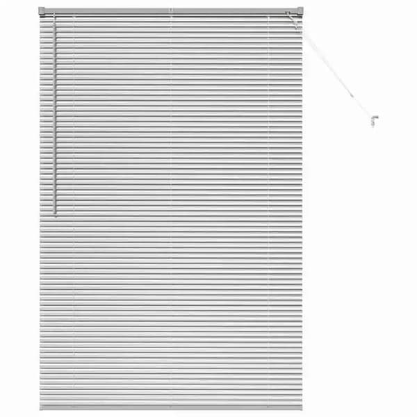 Fönsterpersienn, Aluminium Material, Romersk Gardinstil,Silver