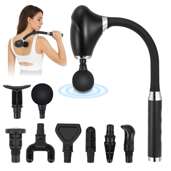 Massagepistol, Djup Perkussion, Ergonomisk Design,A