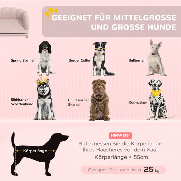 Hundsoffa, Stilig Design, Bekväm Dämpning,rosa