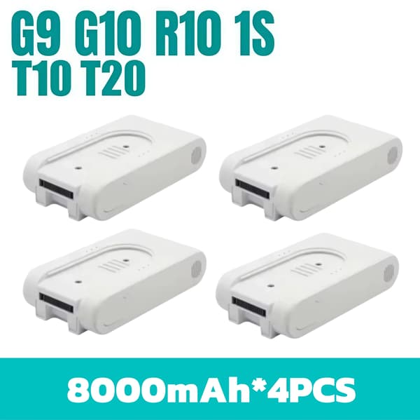 Lithium Ion Batteri, 8000mAh Kapacitet, 25.2V Spænding,4PCS