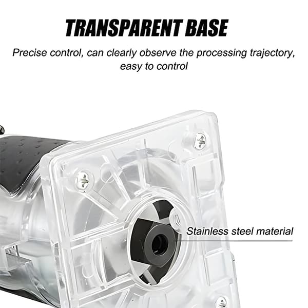 Træfræser, kraftfuld 800W motor, præcisionskontrol,Trærouter